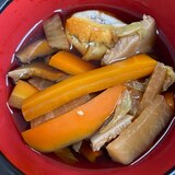 醤油ベースの肉なしお雑煮